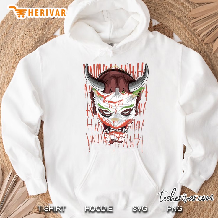 Oni Joker The Horror Face Hoodie