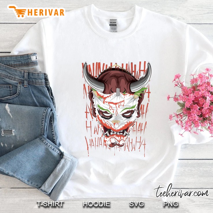 Oni Joker The Horror Face Sweatshirt