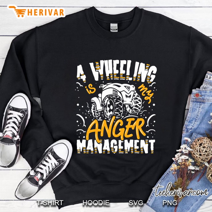 Atv Quad Biking Saying - Four Wheeler Sweatshirt