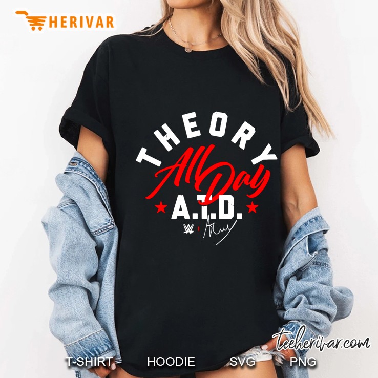 Theory A-Town Down Text Ladies Tee