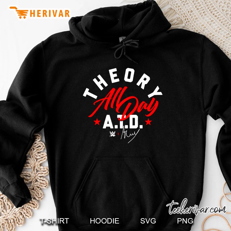 Theory A-Town Down Text Hoodie