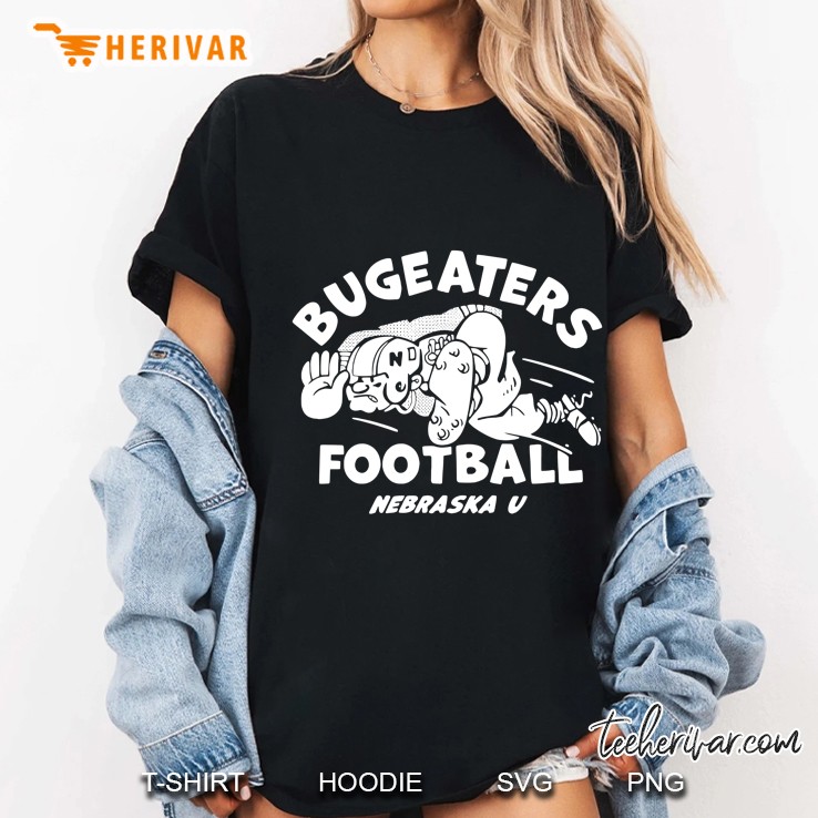 Nebraska U Bugeaters Football University Of Nebraska Ladies Tee