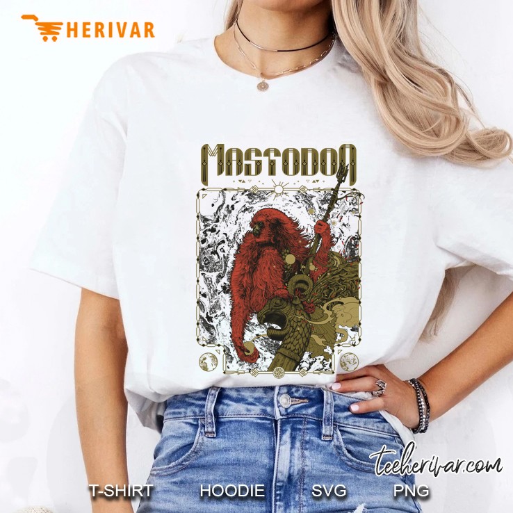 Mastodon - Voyager American Heavy Metal Band Ladies Tee