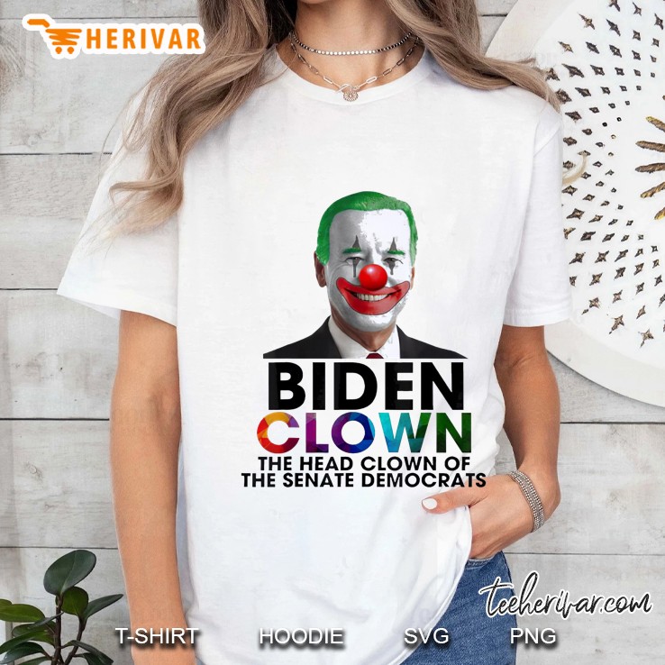 Biden Clown The Head Clown Of The Senate Democrats Ladies Tee