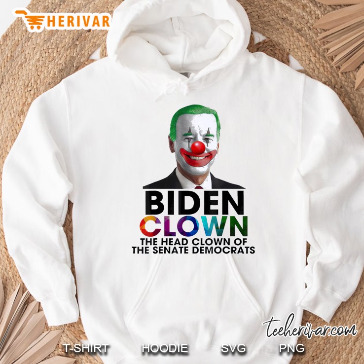 Biden Clown The Head Clown Of The Senate Democrats Hoodie
