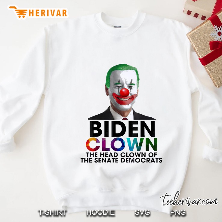 Biden Clown The Head Clown Of The Senate Democrats Sweatshirt