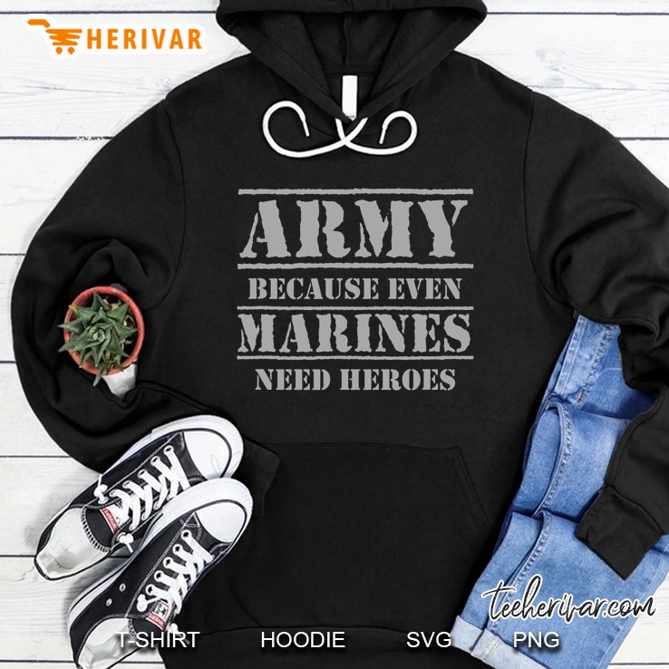 Funny Us Army Heroes Tshirt Gift Soldier Usa Military Hoodie