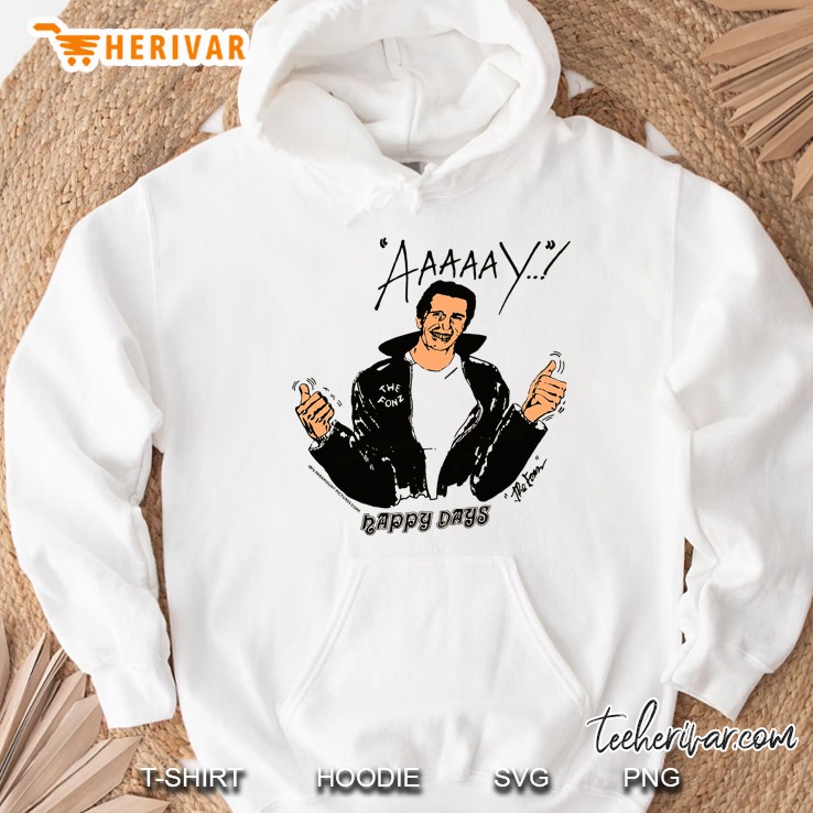 Fonzie The Fonz Happy Days Hoodie