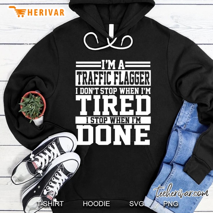 Traffic Flagger Apparel - Awesome Funny Flaggers Design Hoodie