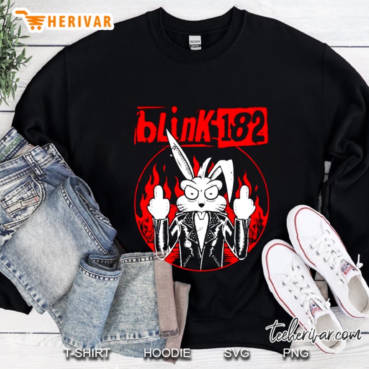 Blink-182 Hell Bunny Middle Finger Sweatshirt