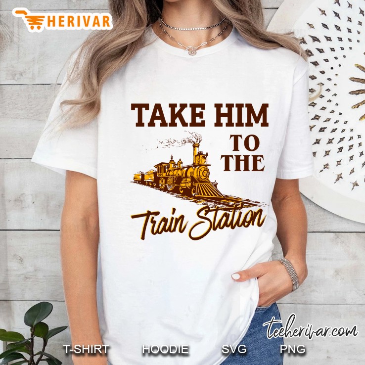 Take Him To The Train Station Yellowstone Ladies Tee