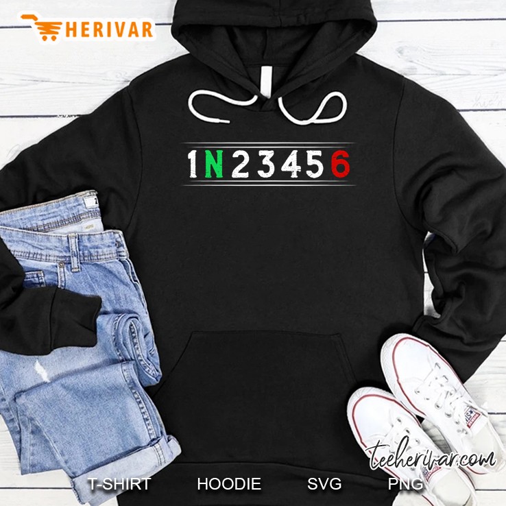 1N23456 Wheelie Enduro Clothes Moped Chopper Motocross Hoodie