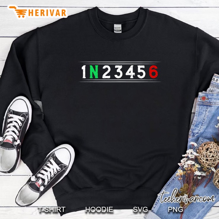 1N23456 Wheelie Enduro Clothes Moped Chopper Motocross Sweatshirt