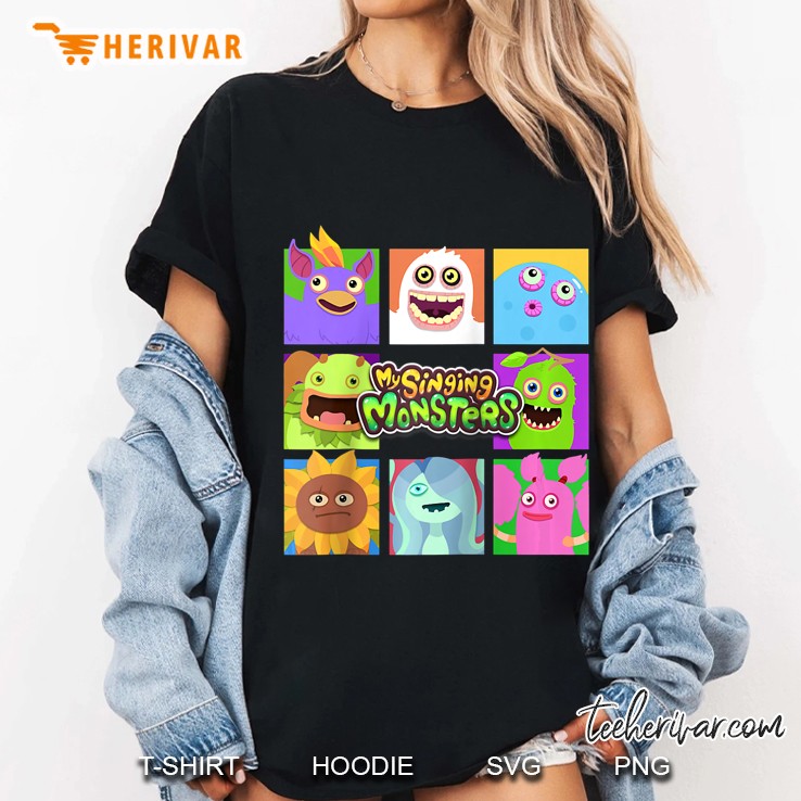 Monster Mash My Singing Monsters Raglan Baseball Ladies Tee